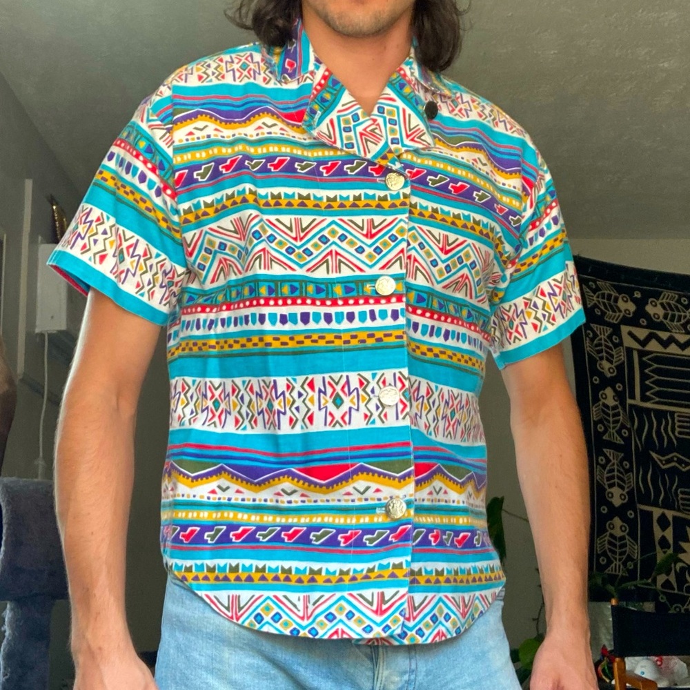 80’s Vintage button up